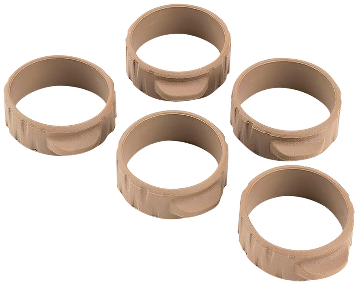 Strike Industries FDE 34mm Bang Band Mini Rubber Accessory Bands, 5 Pack