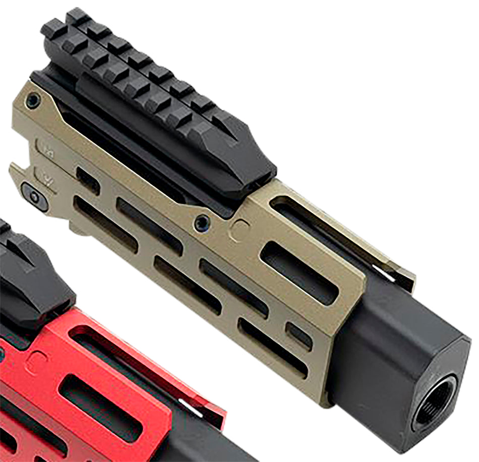 Strike Industries CEVOHG6FDE CZ Scorpion EVO 6" Flat Dark Earth M-LOK Handguard with Dummy Can