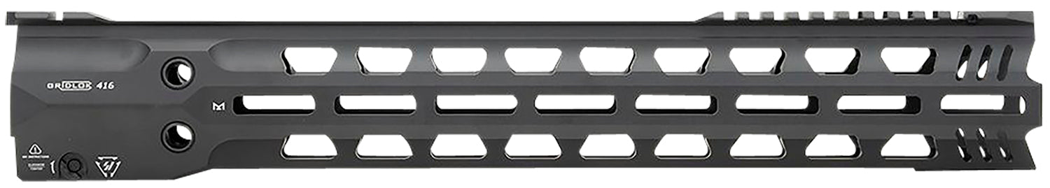 Strike Industries 16" GridLok Lightspeed QD M-LOK Handguard, Black Aluminum – HK416/M27 IAR