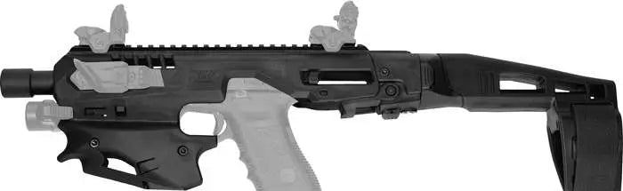 CAA Black Micro Conversion Kit Handgun Chassis