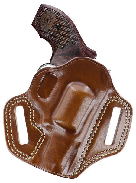 Galco Combat Master OWB Belt Slide CM312 Tan Leather Kimber K6S Right Hand