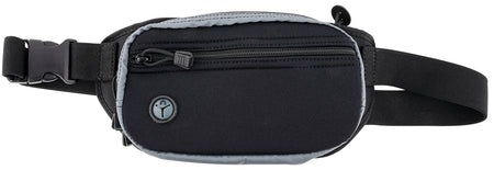 Galco FasTrax PAC Sub-Compact Waistpack Holster FTPGBS Black/Gray Neoprene Glock 26 / Shield Plus Ambi Belt Up to 50"
