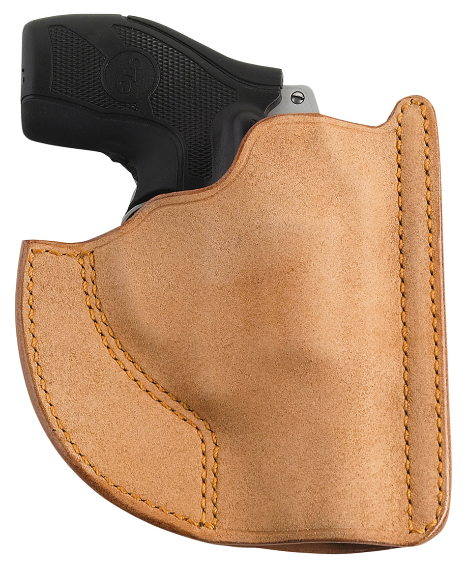Galco PH158 Front Pocket Natural Horsehide Holster Compatible with Ruger LCR and Charter Arms Undercover Ambidextrous