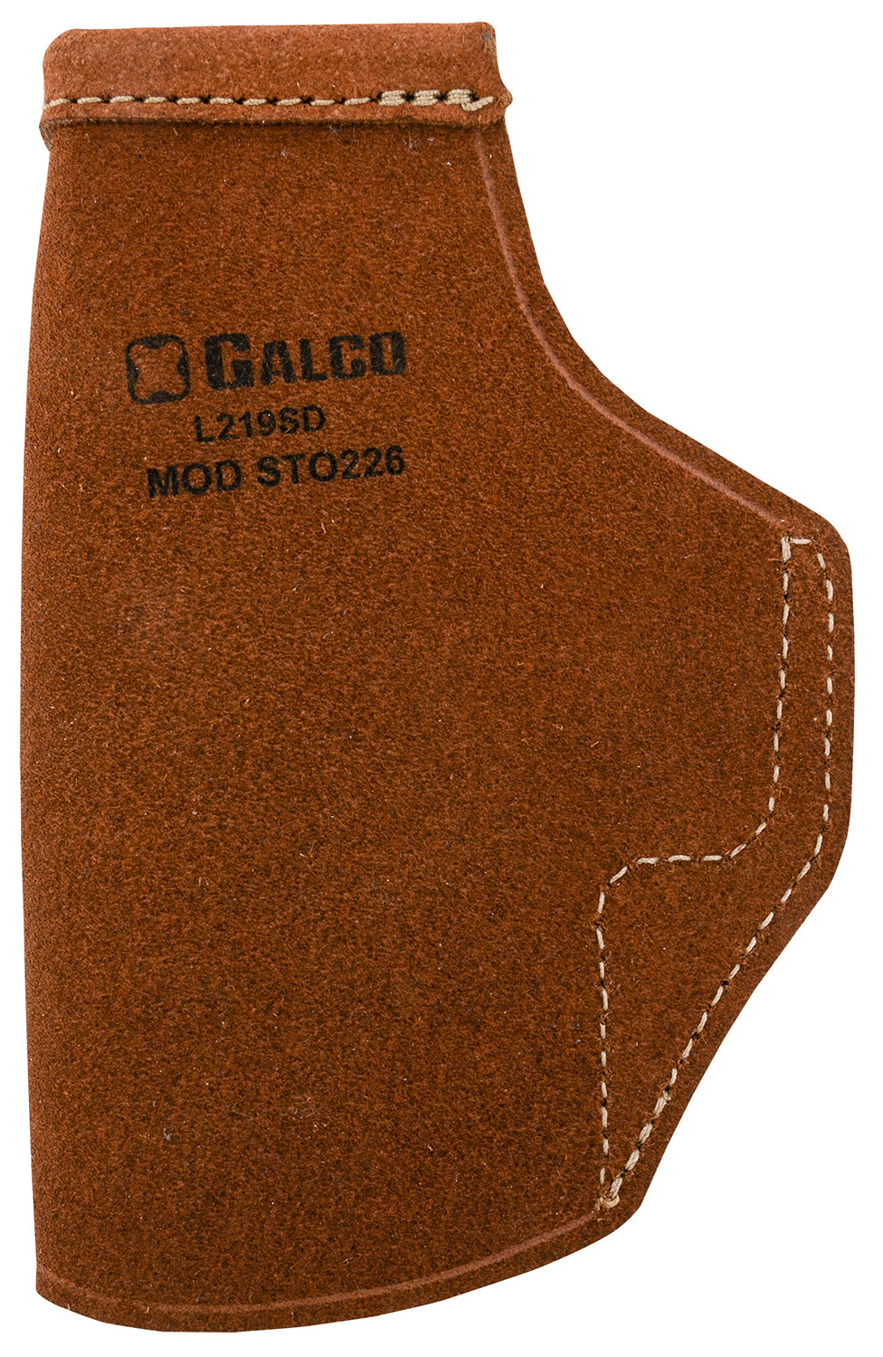 Galco STO226 Stow-N-Go Natural Leather IWB Holster Glock 19X/19 Gen1-5/23 Gen2-5 Belt Clip Right Hand