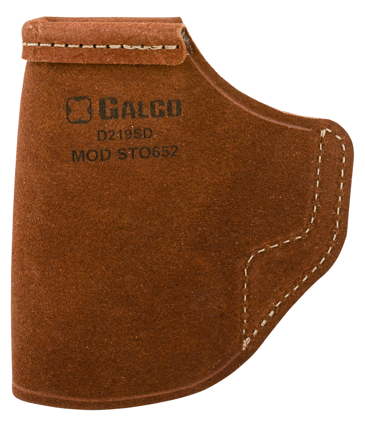 Galco STO652 Stow-N-Go Natural Leather IWB Belt Clip Holster S&W M&P Shield 2.0 Walther PPS Right Hand