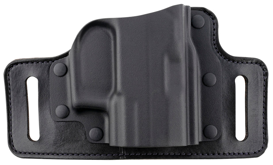 Galco TS820B TacSlide Black Kydex and Leather OWB Belt Slide Holster Beretta APX Sig M18 Taurus G3 Right Hand