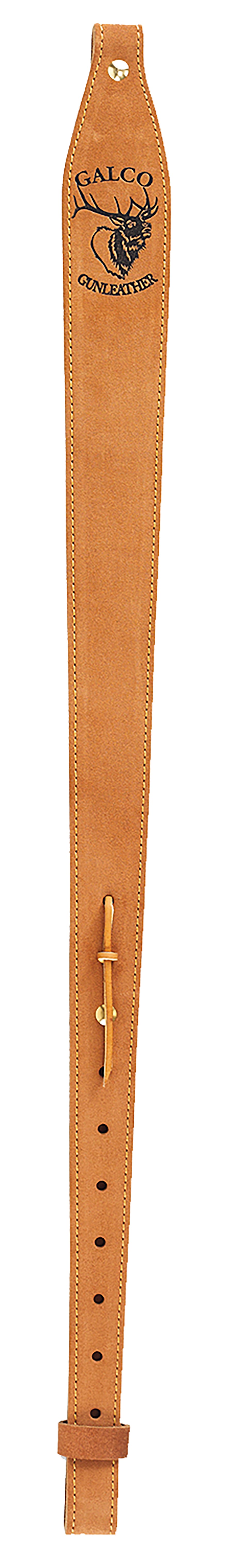 Galco RS9RO Adjustable Tan Leather Rifle Sling RS9 29-42 Inches