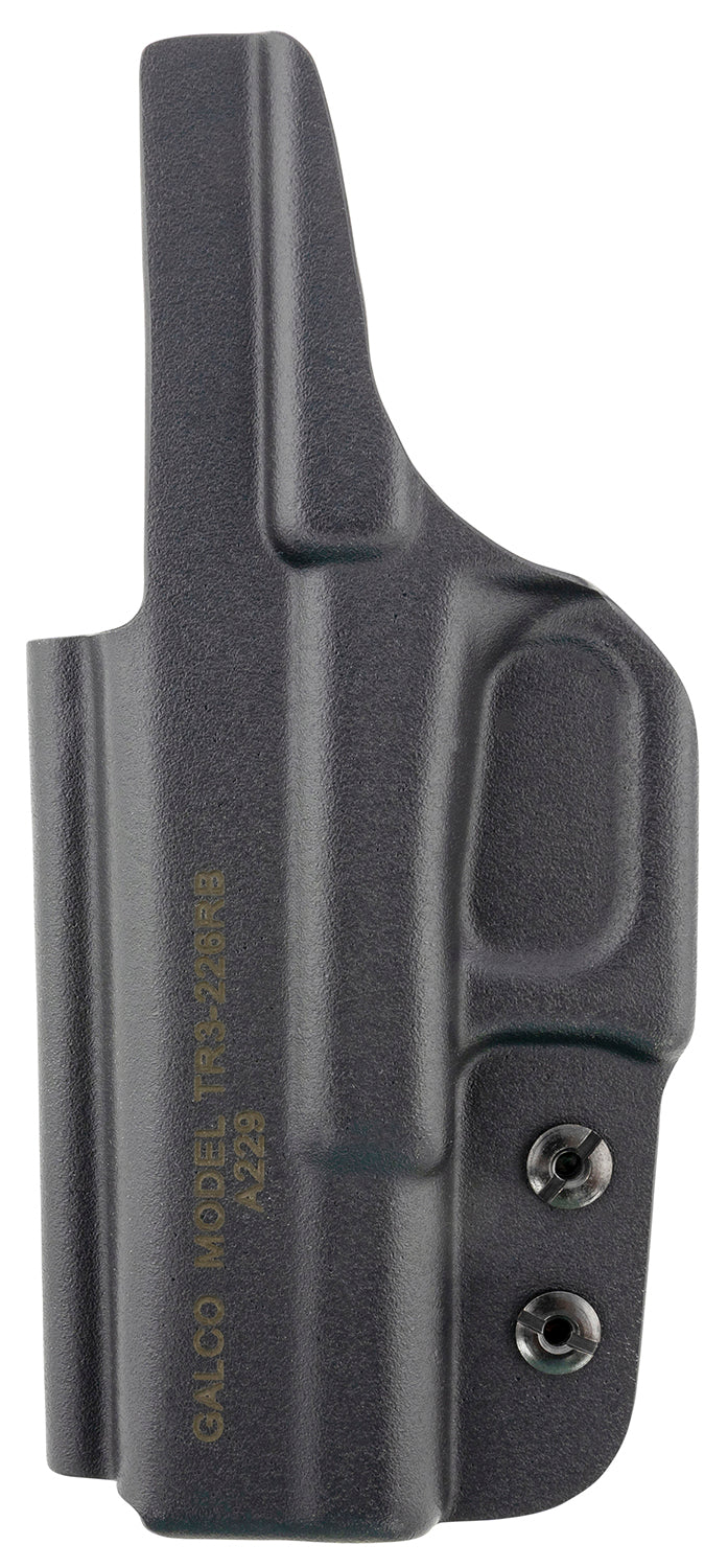 Galco TR3226RB Triton 3.0 Black Leather OWB Holster Glock 19 Gen1-5 Glock 23 Gen2-5 Glock 32 Stealth Clip Right Hand