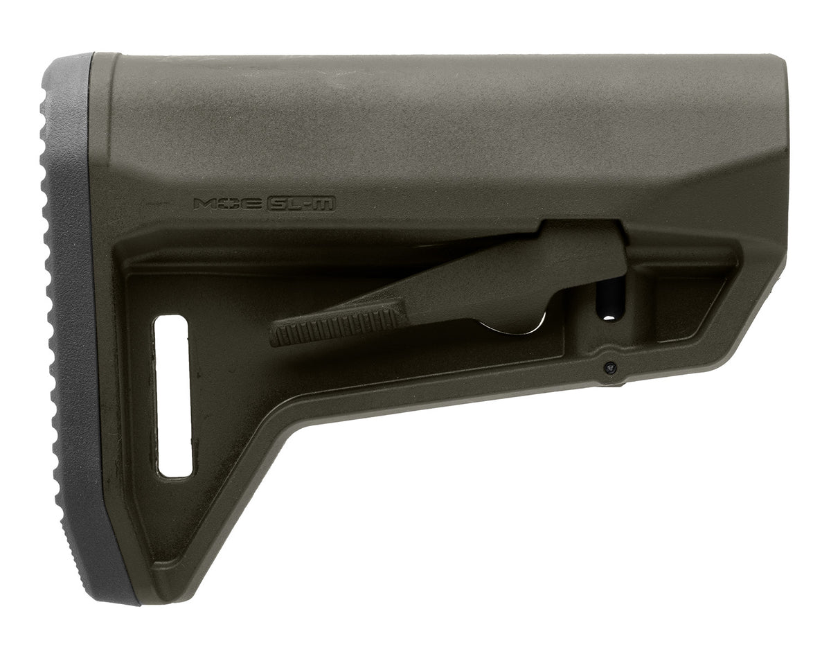 Magpul MOE SL-M Carbine Replacement Stock OD Green for Mil-Spec AR15/M4 Platforms