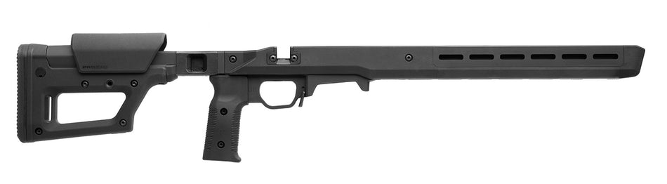 Magpul Pro 700 Lite SA Black Polymer/Aluminum Adjustable Stock with Interchangeable Grips for Remington 700 SA