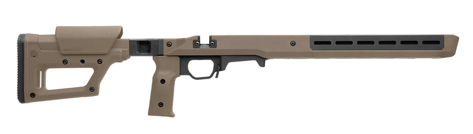 Magpul Pro 700 Lite SA Flat Dark Earth Polymer/Aluminum Adjustable Stock with Interchangeable Grips for Remington 700 SA