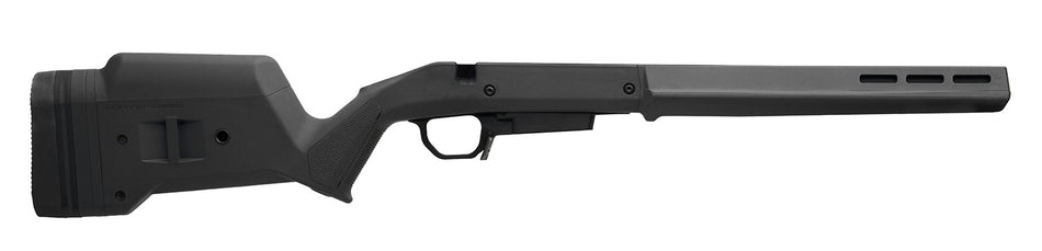 Magpul Hunter American Right-Hand Stock Black with Aluminum Bedding Block for Ruger American SA Includes STANAG Well