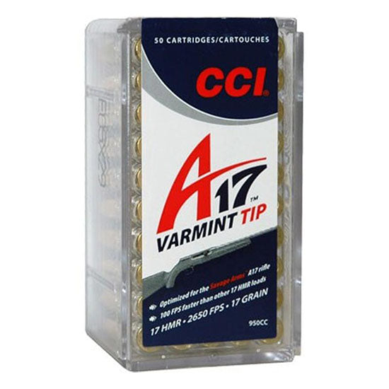 CCI A17 Promo Rimfire .17 HMR 17 Grain Varmint Tip 50-Round