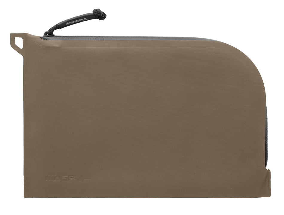 Magpul MAG1264-245 DAKA Single Pistol Case Flat Dark Earth Water-Repellant Zipper and Carabiner Tab
