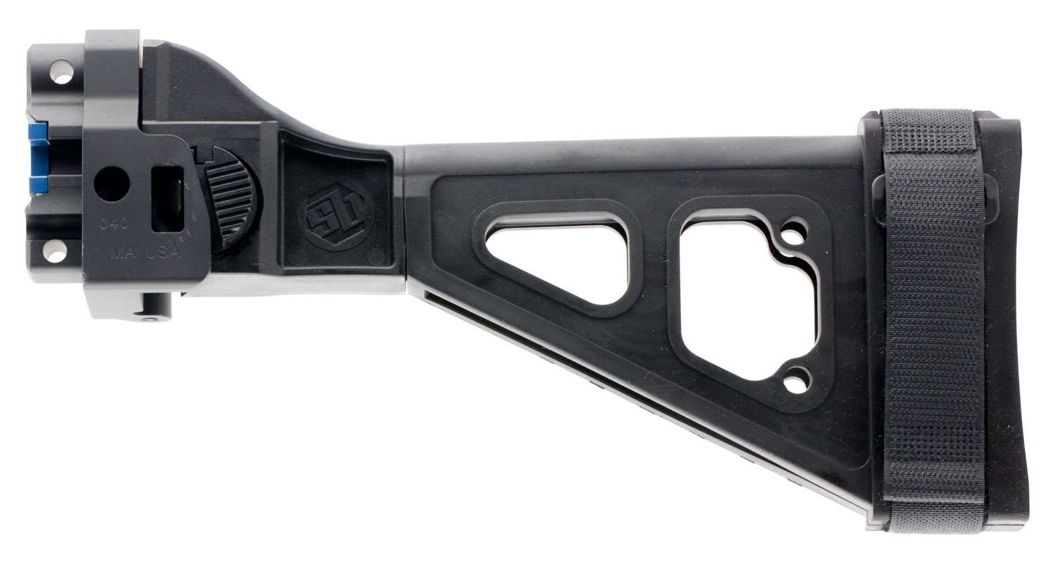 SB Tactical SBT5A Folding Pistol Brace for MP5K/SP5K/SP89 Clones - Black Finish