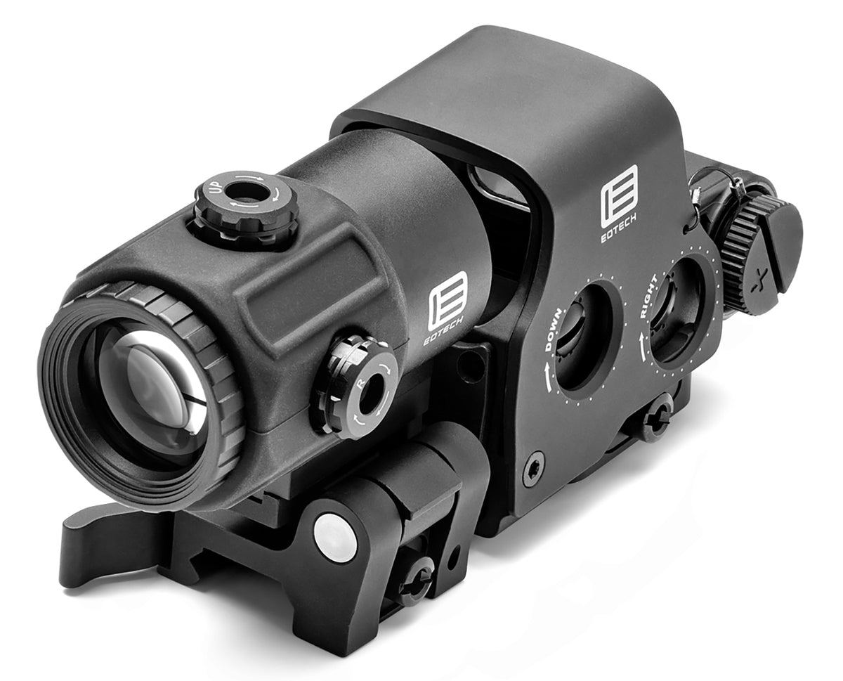 Eotech HHSVI HHS VI EXPS G43 3x Magnifier 68 MOA Ring 1 MOA Red Dot Matte Black