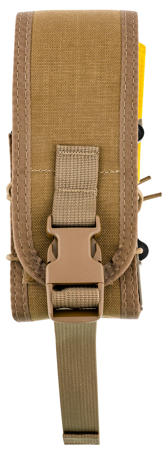 High Speed Gear X2R Double Covered Rifle TACO Mag Pouch Coyote Brown MOLLE HSGI Clips