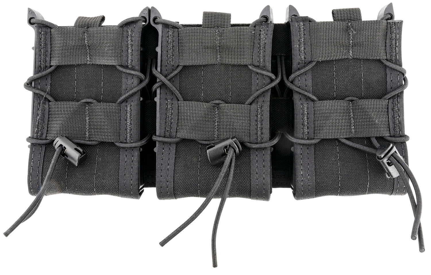 High Speed Gear Triple Rifle TACO Shingle Mag Pouch Black Nylon MOLLE Mount