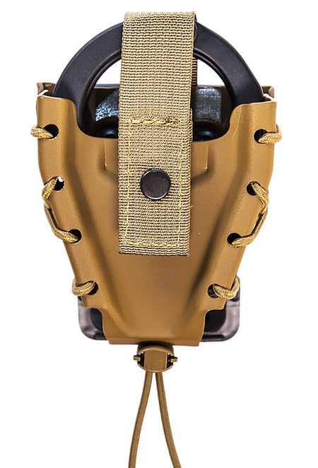 High Speed Gear Kydex Handcuff TACO Carrier Coyote Brown 2 Inch Belt U-Mount
