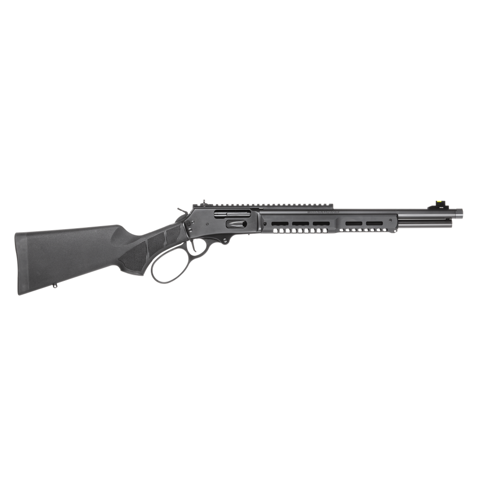 Smith & Wesson 14454 1854 Stealth Hunter 30-30 Win 5+1 16.50" Black Armornite Threaded Barrel, Black Anodized Stainless Steel Receiver w/Picatinny Rail, M-LOK Forend, Black Synthetic Fixed Stock