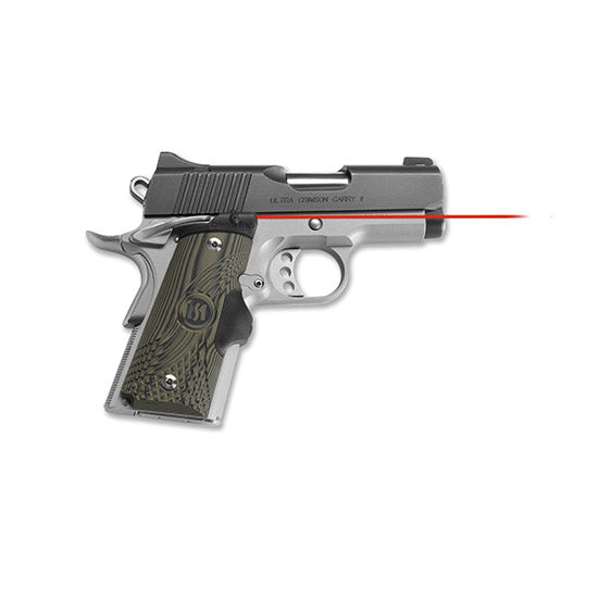 CTC Laser Grips 1911 Compact G10 Green Panels
