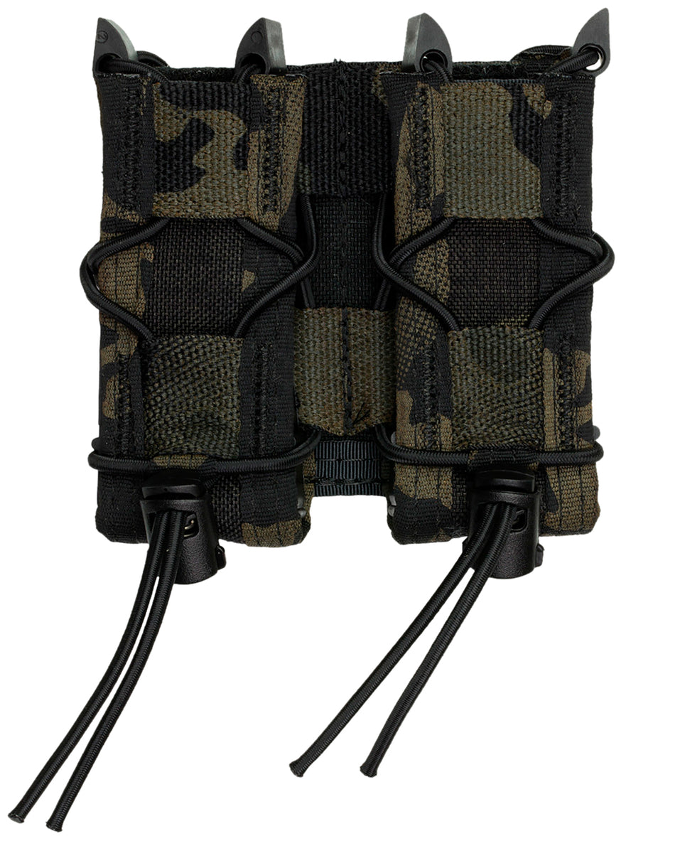 High Speed Gear Double Pistol TACO Pouch MultiCam Black Belt Compatible 2.25" Wide