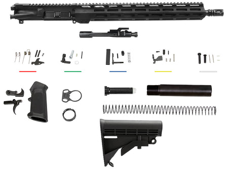Aim Sports Complete Build Kit AR5CUB5 AR-15 5.56x45mm NATO 16" Aluminum Black Hard Coat Anodized Receiver