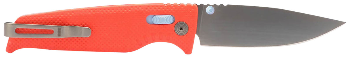 SOG Altair XR 3.20" Bead Blasted Cryo CPM 154 Steel Blade Folding Knife Canyon Red Stone Blue Accents GRN Handle