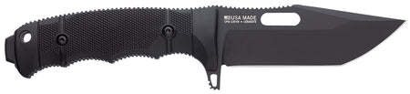 SOG SOG17210257 Seal FX 4.30" Fixed Tanto Plain Cerakote CPM S35VN Blade Black Glass-Reinforced Nylon Handle Includes Sheath