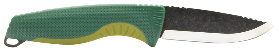 SOG SOG17410241 Aegis FX 3.70" Fixed Drop Point 4116 Krupp Stonewashed Blade, Forest/Moss GRN Handle, Sheath Included