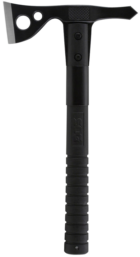 SOG FastHawk Lightweight Tomahawk 2" 420HC Stainless Black Hardcased Head Ballistic Polymer GRN Handle 12.50" Overall Nylon Sheath