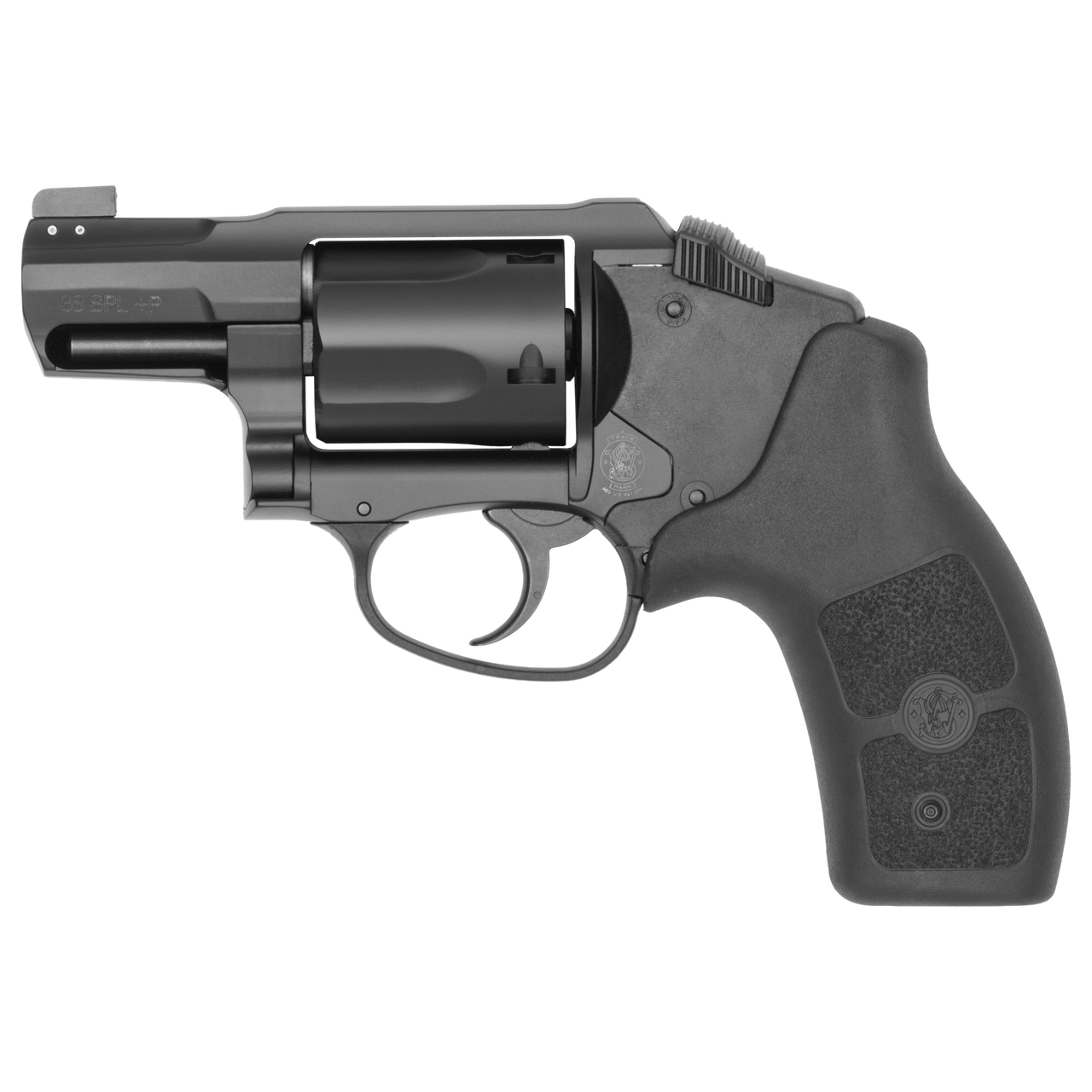 Smith & Wesson 14507 Bodyguard 2.0 Small 38 Special +P 5 Shot 1.88" Black Stainless Steel Barrel, Black PVD Cylinder, Black Aluminum Alloy Frame, Black Polymer Grip, Concealed Hammer