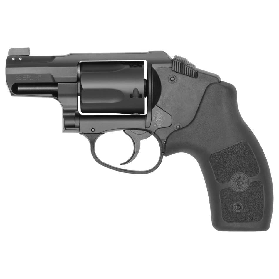 Smith & Wesson 14507 Bodyguard 2.0 Small 38 Special +P 5 Shot 1.88" Black Stainless Steel Barrel, Black PVD Cylinder, Black Aluminum Alloy Frame, Black Polymer Grip, Concealed Hammer