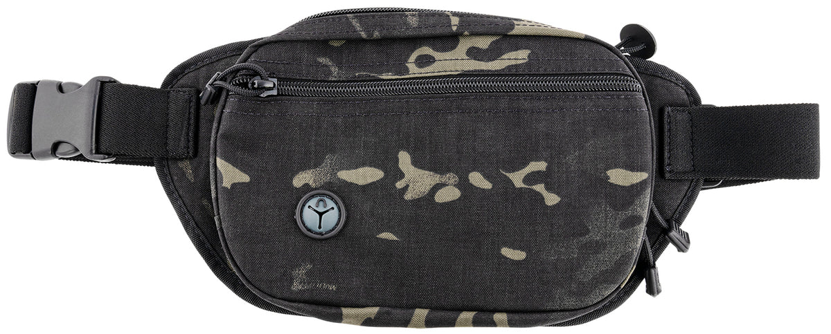 Galco FTPRMBC Fastrax PAC Compact Waistpack MultiCam Black Holster S&W M&P ShieldX S&W M&P Compact Taurus G2C Springfield Hellcat Pro Ambidextrous