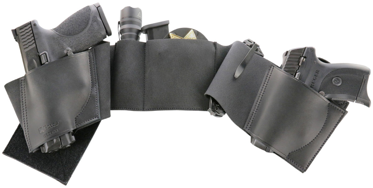 Galco UnderWraps Elite Concealed Carry Belly Band Black Medium