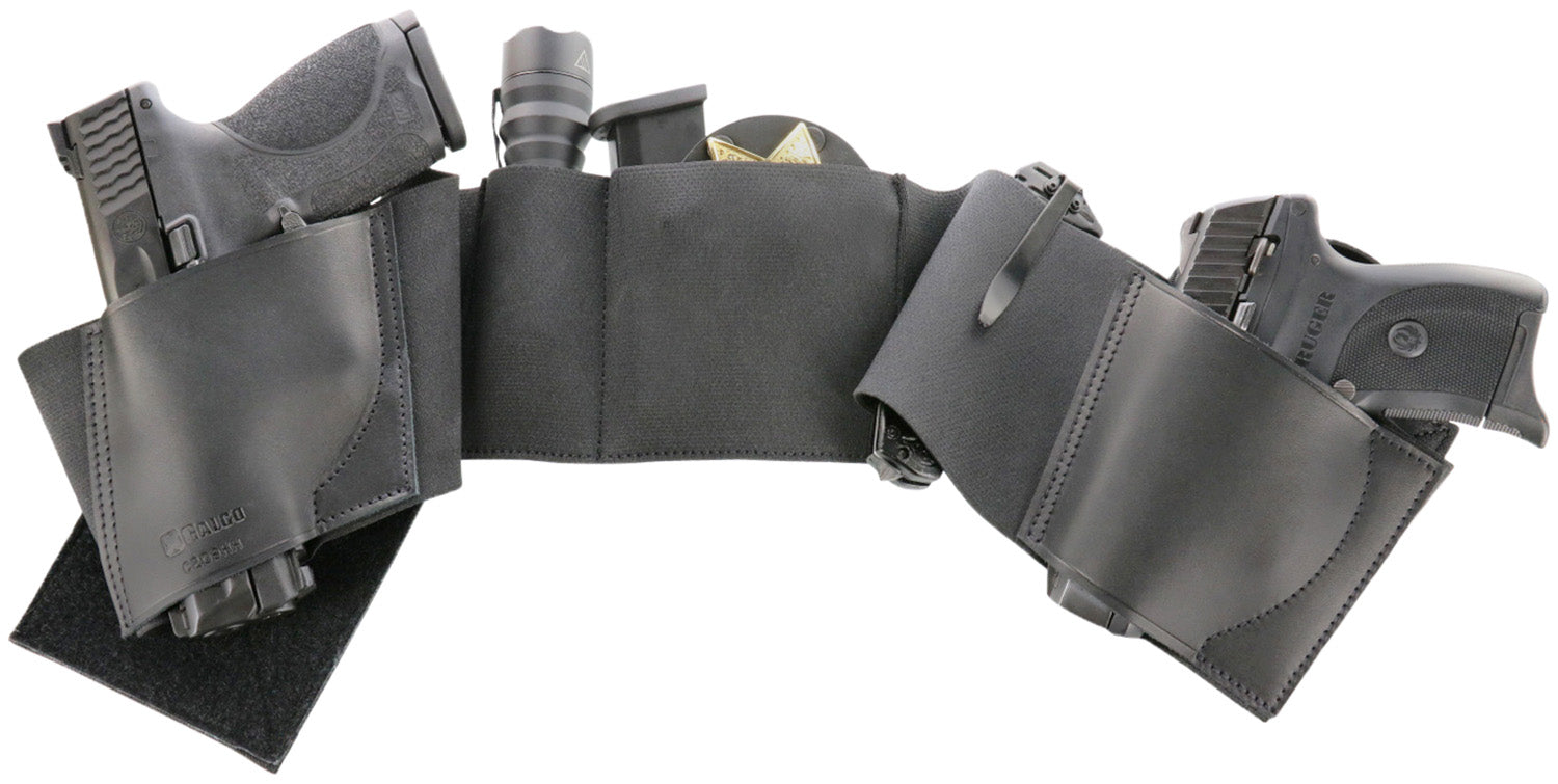 Galco UnderWraps Elite Concealed Carry Belly Band Black Medium