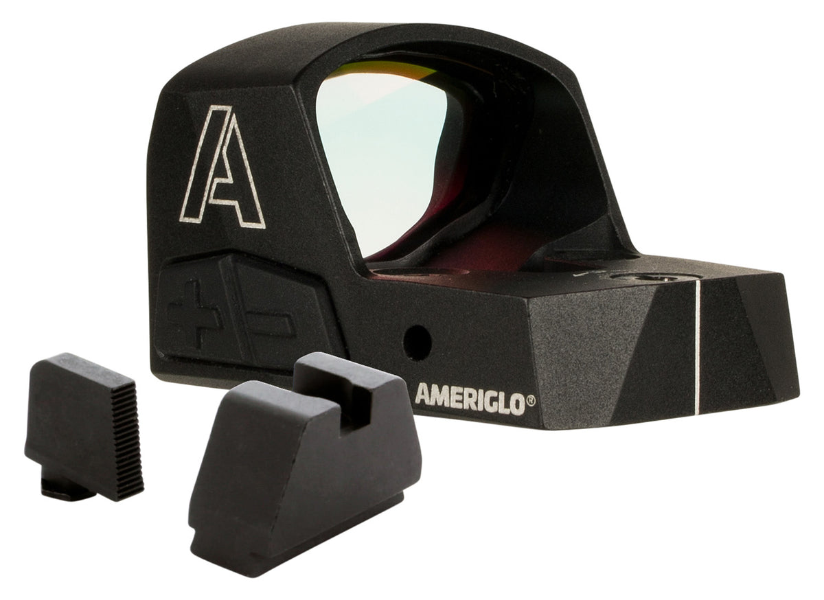 AmeriGlo HVN04 Haven Carry Ready Combo 1x 5 MOA Red Dot Matte Black Pistol Optic Kit