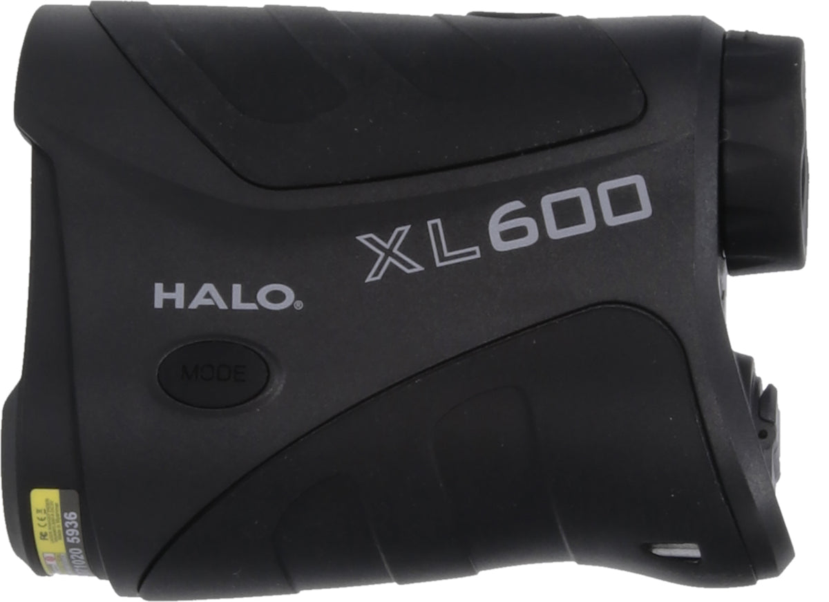 Halo Optics HALHALRF0085 XL 600 Black Laser Rangefinder 6x 600 yd Max AI Angle Technology Auto Acquisition