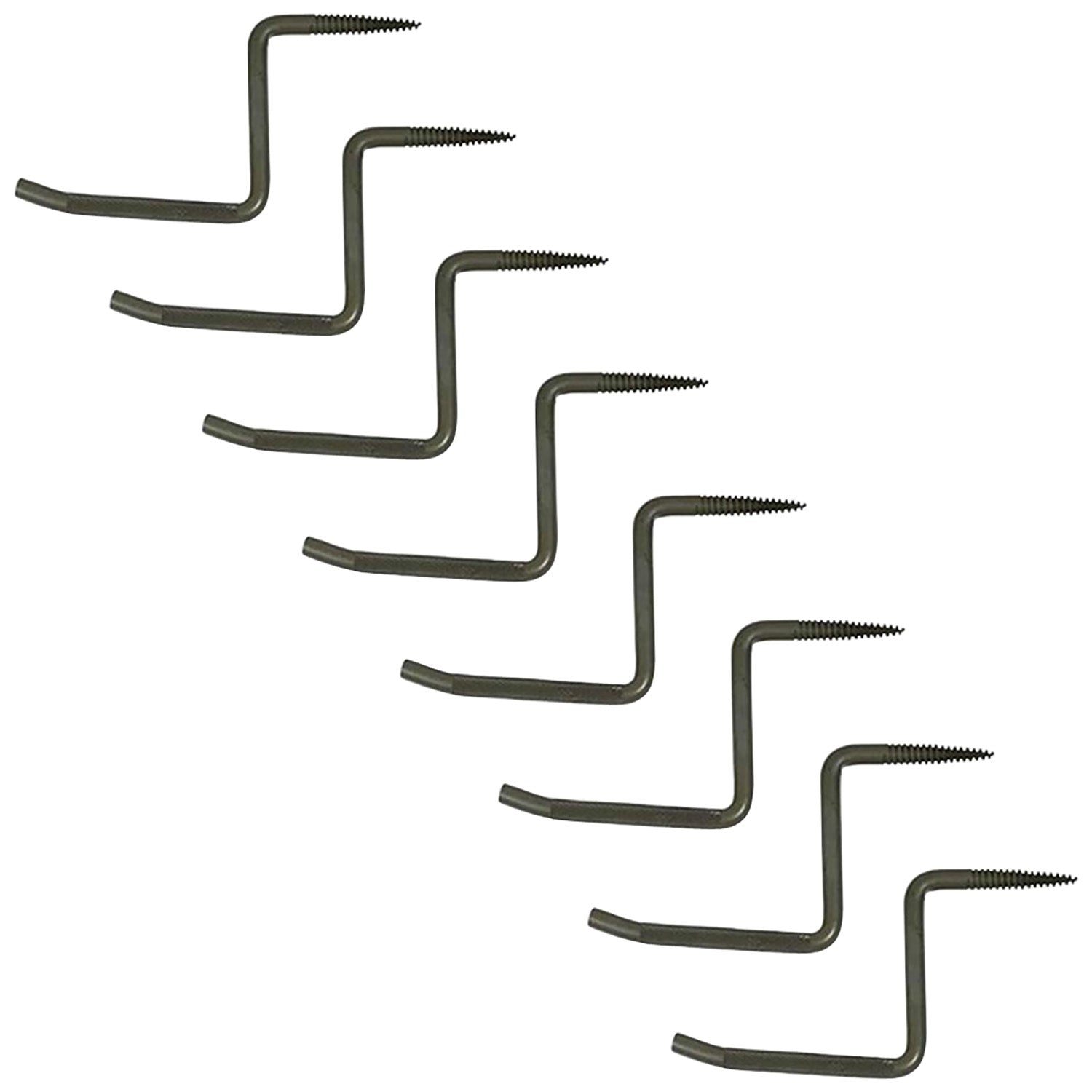 Ameristep 8-Pack Step-Up Tree Steps Black 4 Inch Wide