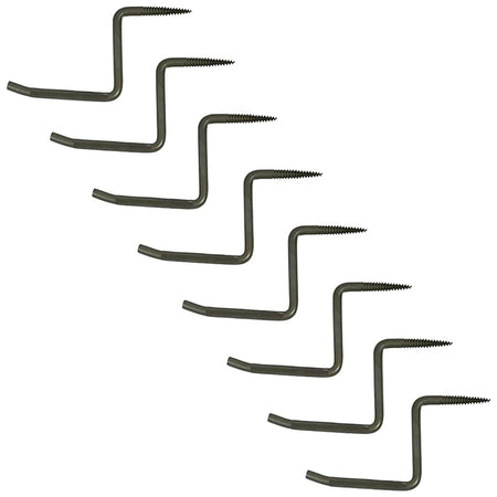 Ameristep 8-Pack Step-Up Tree Steps Black 4 Inch Wide
