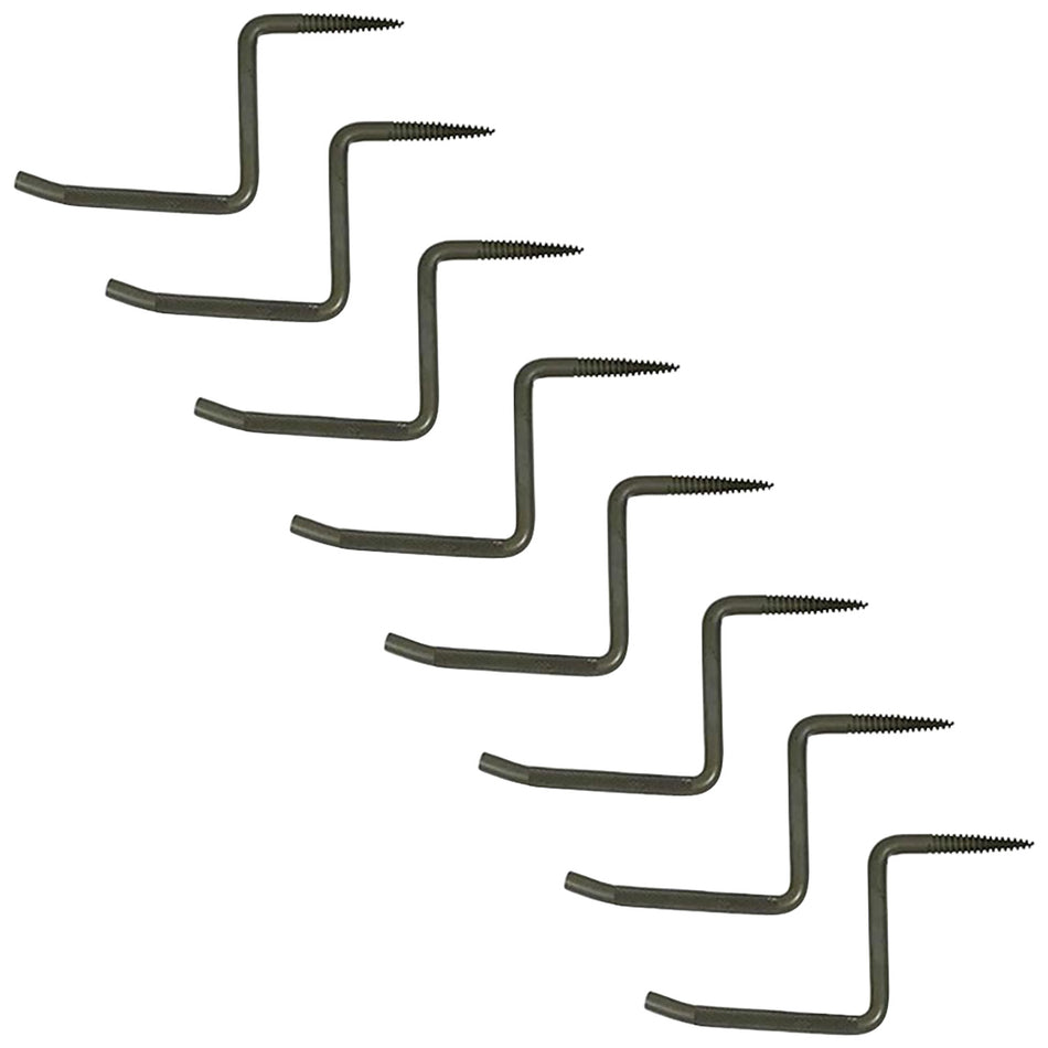 Ameristep 8-Pack Step-Up Tree Steps Black 4 Inch Wide