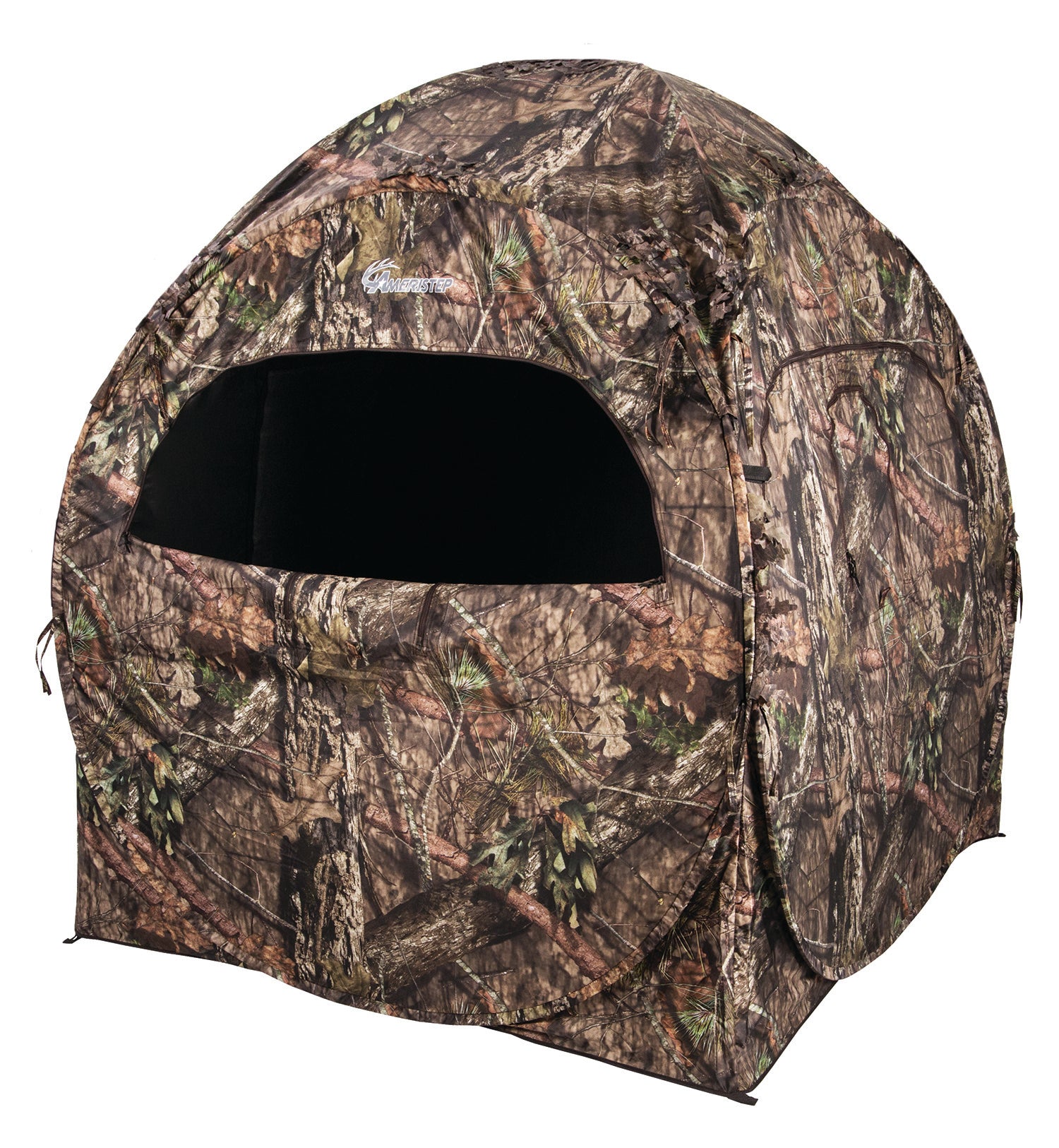 Ameristep Doghouse Run & Gun Compact Spring Steel Hunting Blind Mossy Oak Camo