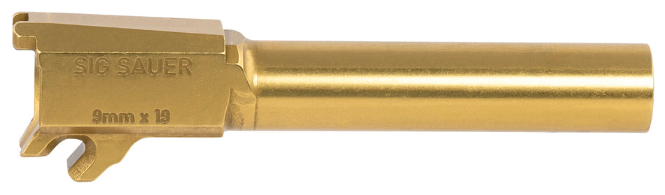 Sig Sauer P365XL 9mm Luger 3.70" Gold Nitride Replacement Barrel Loaded Chamber Indicator
