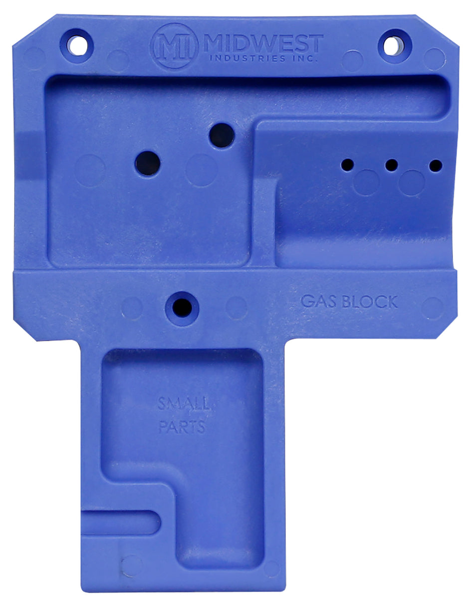 Midwest Industries MILRB AR-15 Mil-Spec Lower Receiver Block High-Strength Polymer Blue