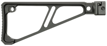 Midwest Industries MISTAPSFFES 1913 Picatinny Side Folding Fixed Stock Black Anodized 6061 Aluminum QD Sockets