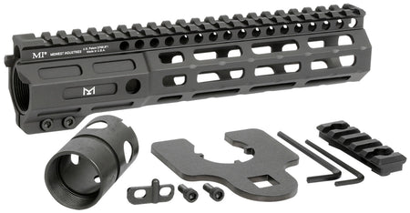 Midwest Industries MINF925 Night Fighter AR Handguard 9.25" M-LOK Black Anodized Aluminum QD Sockets Included