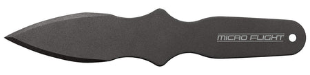 Cold Steel Micro Flight Thrower Fixed Plain Spear Point 550C Steel Blade Integral Handle CS80STMB