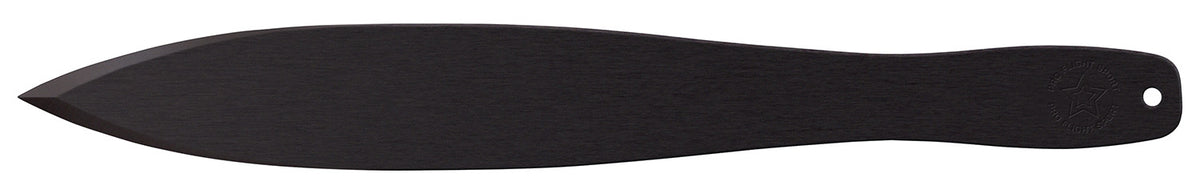 Cold Steel Pro Flight Sport 9.25" Fixed Plain 1055 Carbon Steel Throwing Knife Black Handle CS80STK14Z