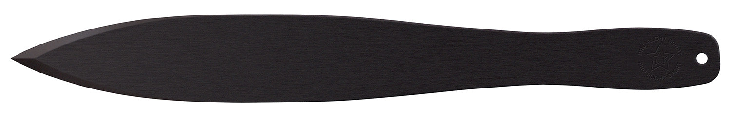 Cold Steel Pro Flight Sport 9.25" Fixed Plain 1055 Carbon Steel Throwing Knife Black Handle CS80STK14Z