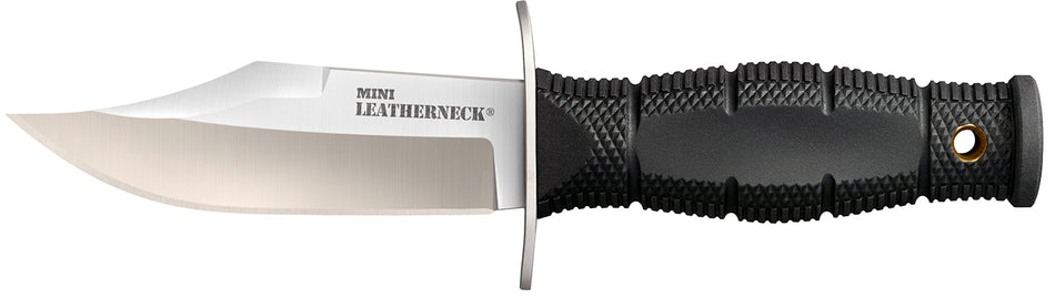 Cold Steel Leatherneck Mini 3.50" Fixed Plain Clip Point 8Cr13MoV Stainless Blade Kray-Ex Handle with Sheath CS39LSAB